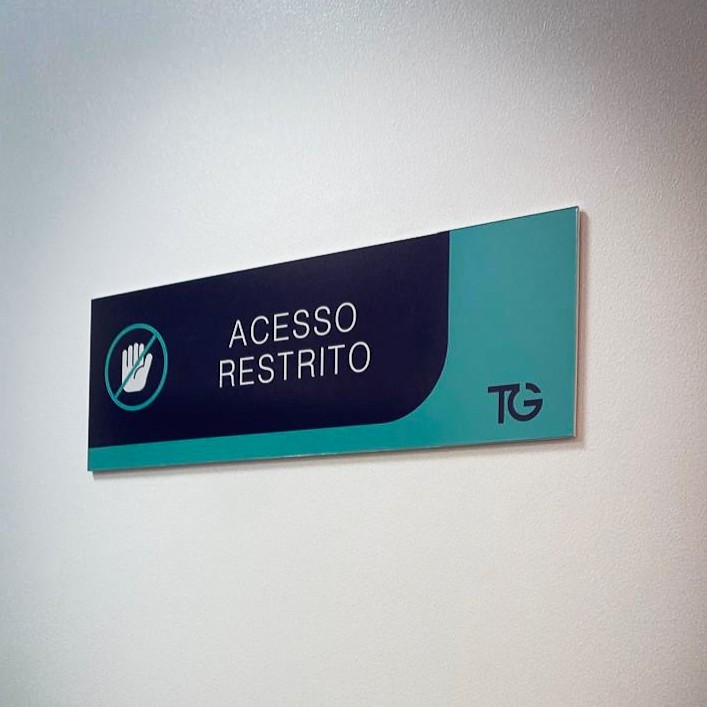 Sinalizações para empresas e ambientes corporativos